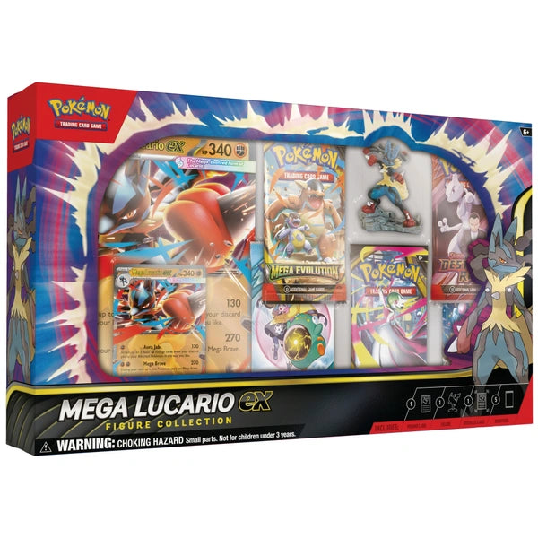 Pokémon Trading Card Game (TCG): Mega Lucario ex Card Collection