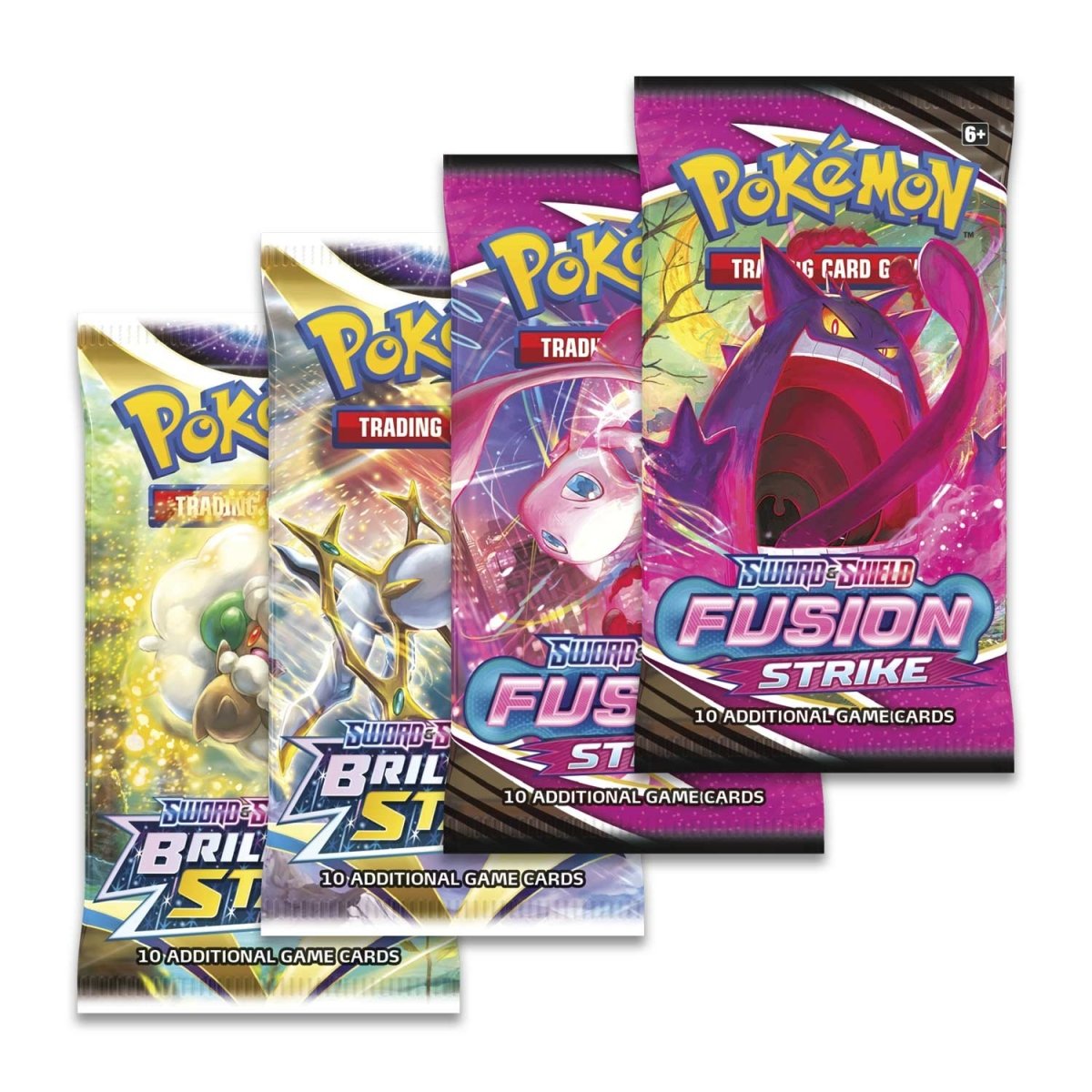 brilliant stars and fusion strike pokemon booster packs