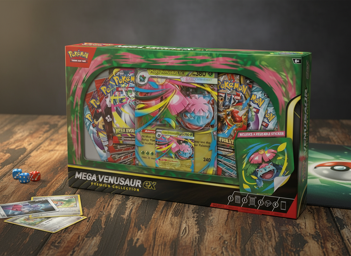 Pokémon Trading Card Game Mega Venusaur ex Premium Collection