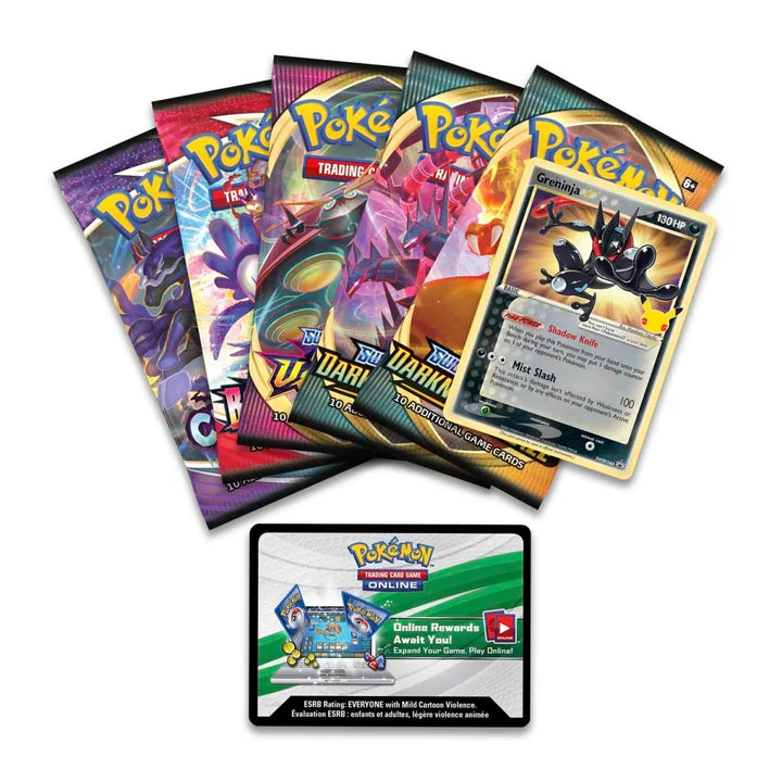 Collection of Pokémon trading cards with various designs on a white background