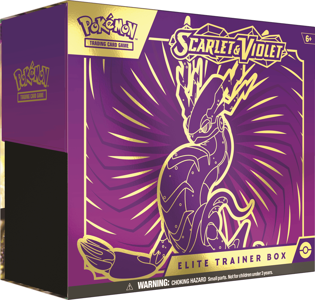 Pokemon TCG: Scarlet and Violet Elite Trainer Box Miraidon (Purple)